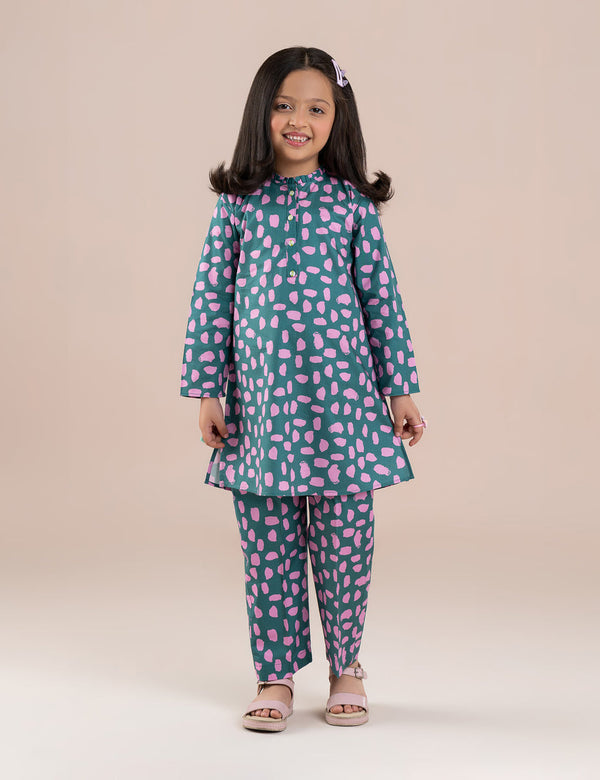 2 PIECE PRINTED SUIT