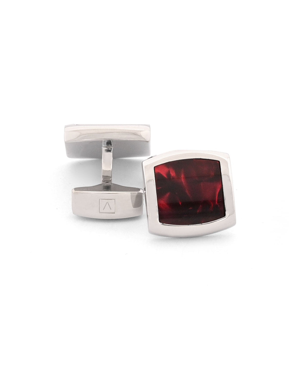 Maroon Stone Cufflink