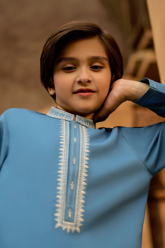 Blue Boys Kurta Pajama