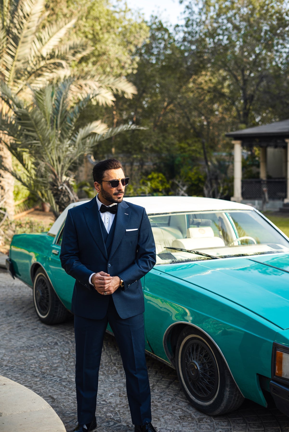 Blue Italian Suit