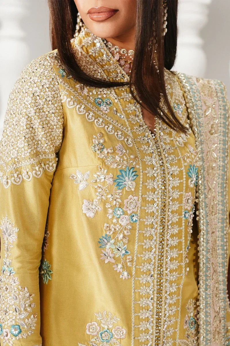 Mihra – Festive Front-Open Short Shirt by Saad Bin Shahzad (Festive Pret 2026)