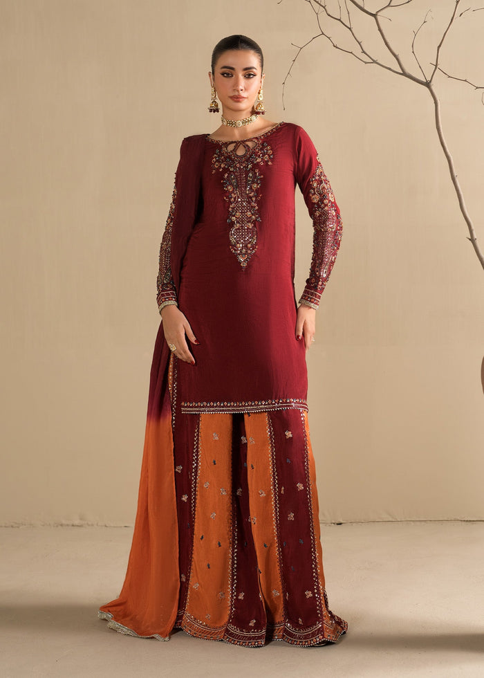 2622A Embroidered 3 Piece
