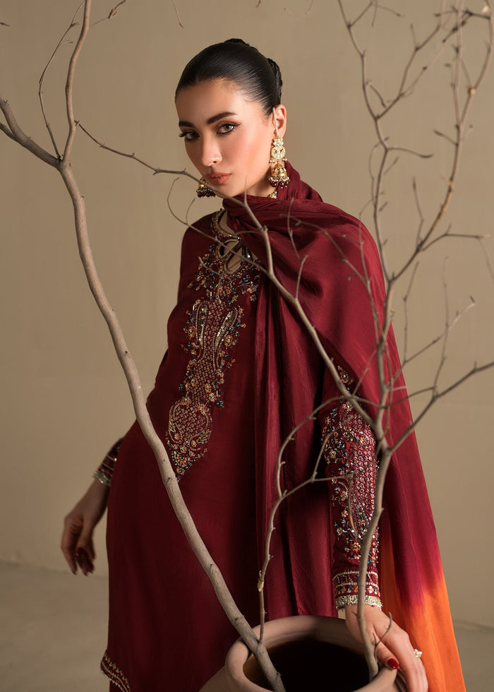 2622A Embroidered 3 Piece
