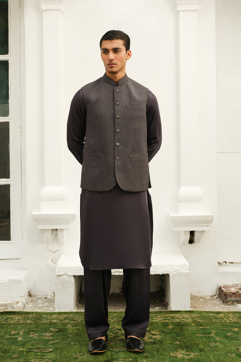 Charcoal Grey Waistcoat