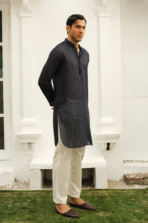 Prussian Blue Kurta Pajama