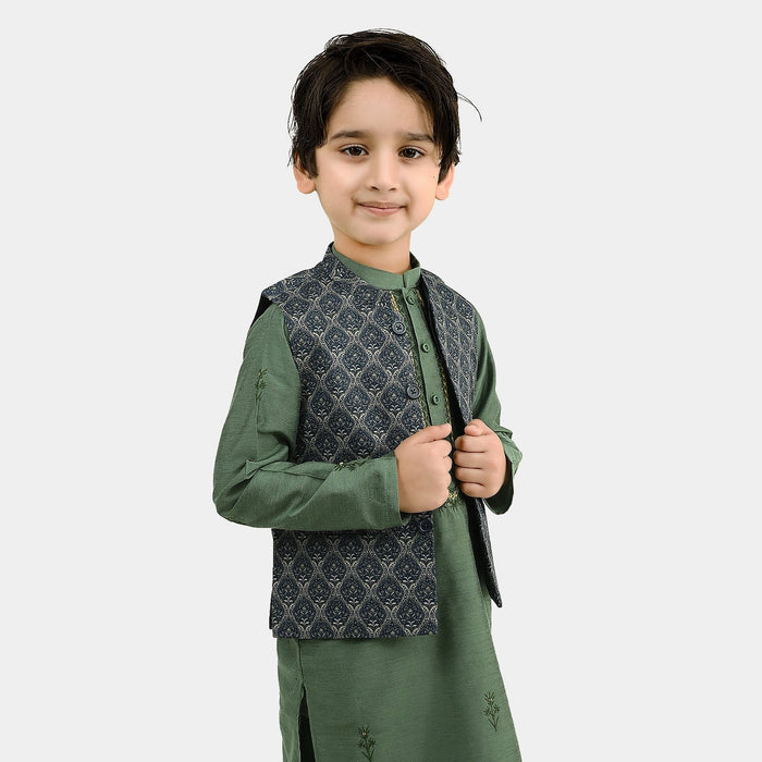 Boys Poly Viscose Waistcoat