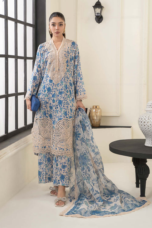 3 Piece Embroidered Lawn Suit DW-EF24-108R1