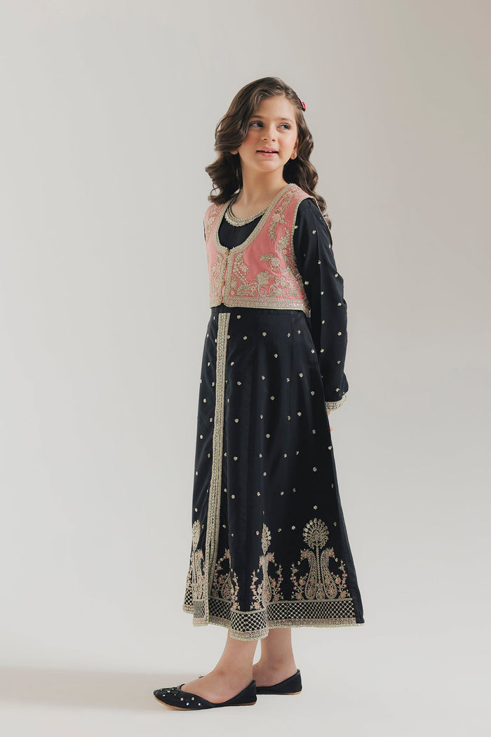 Black Embroidered Suit