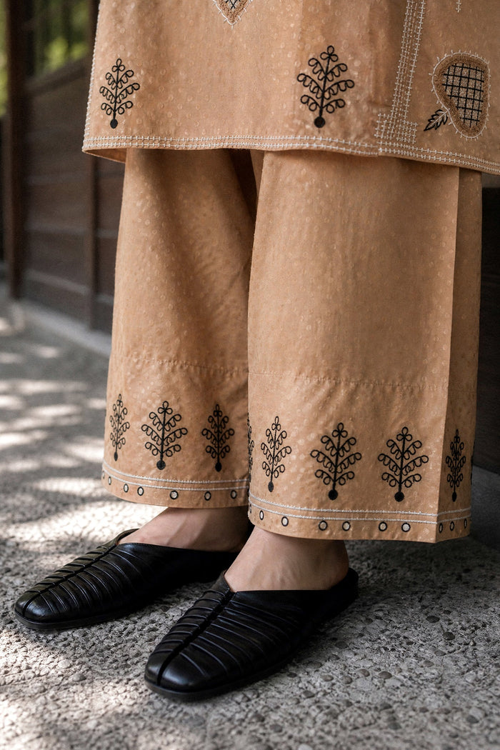 Embroidered 2 Piece Suit E9354