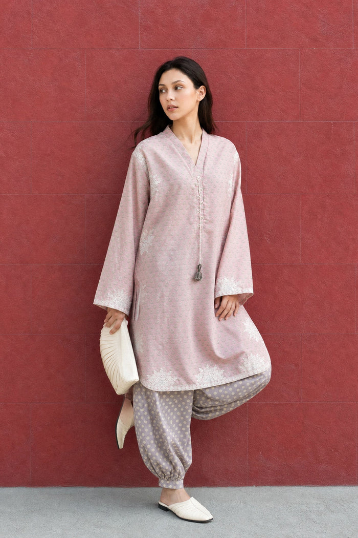 Embroidered 2 Piece Suit E9358