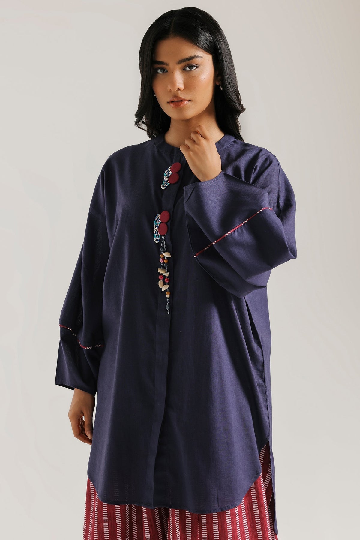 Embroidered 2 Piece Suit E9485