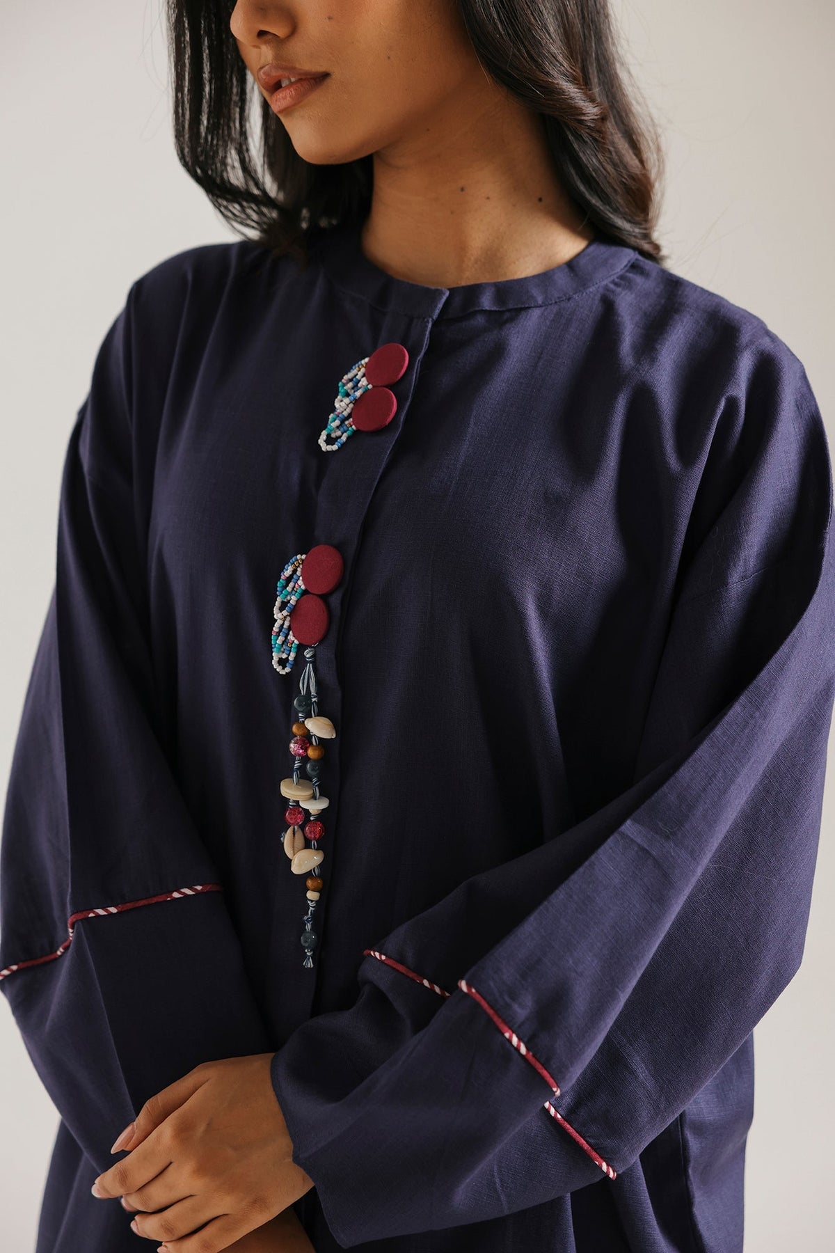 Embroidered 2 Piece Suit E9485