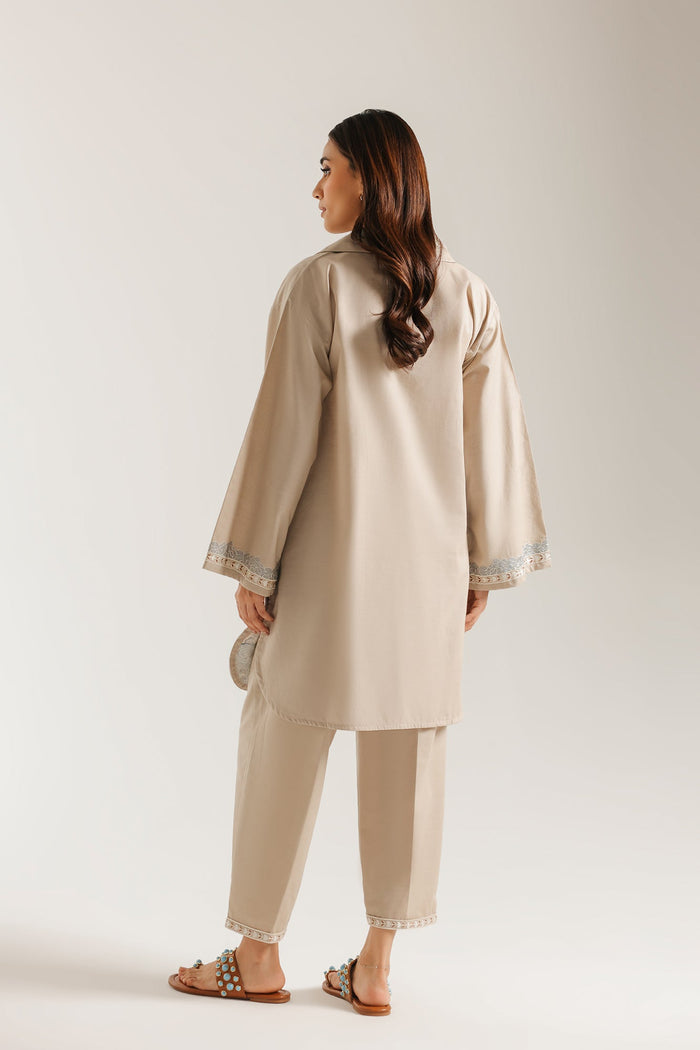 Embroidered 2 Piece Suit E9543