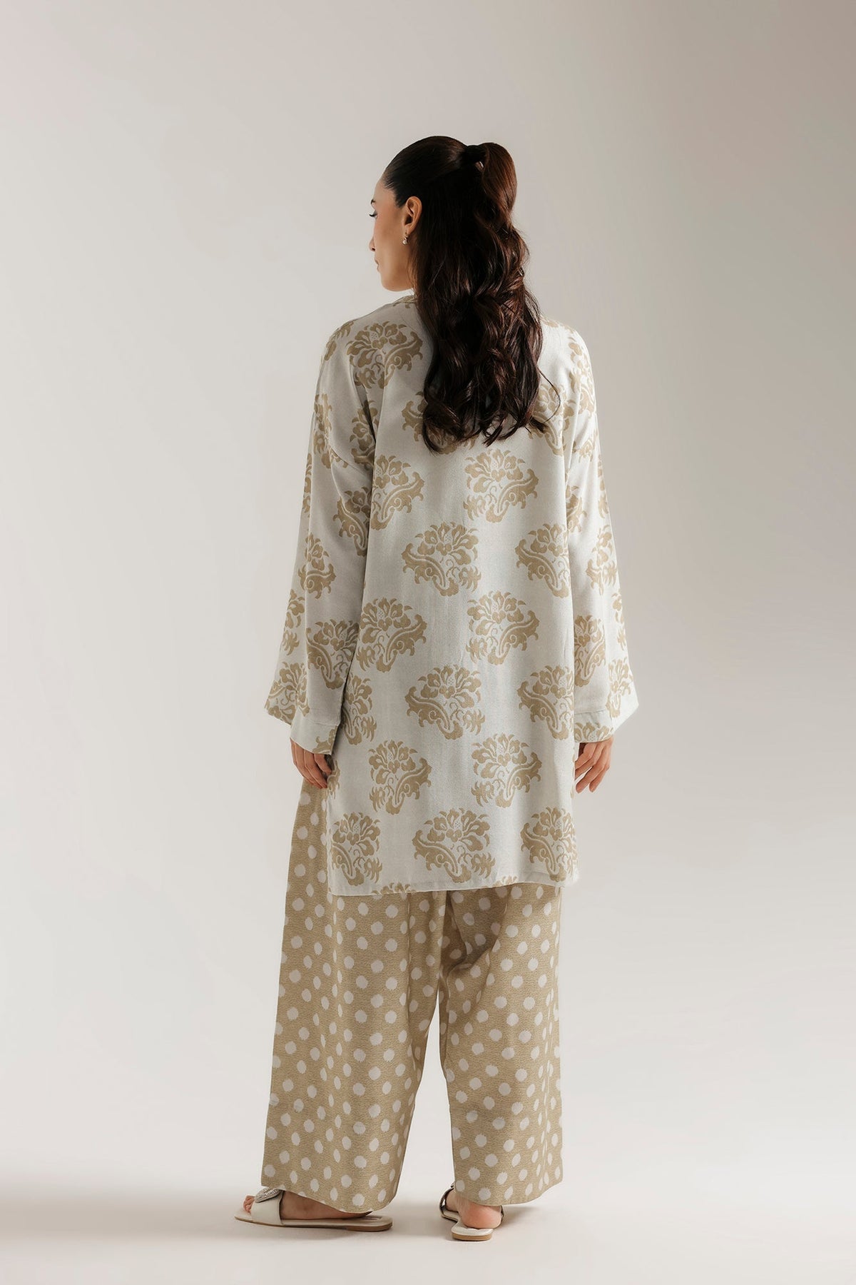 Embroidered 2 Piece Suit E9818