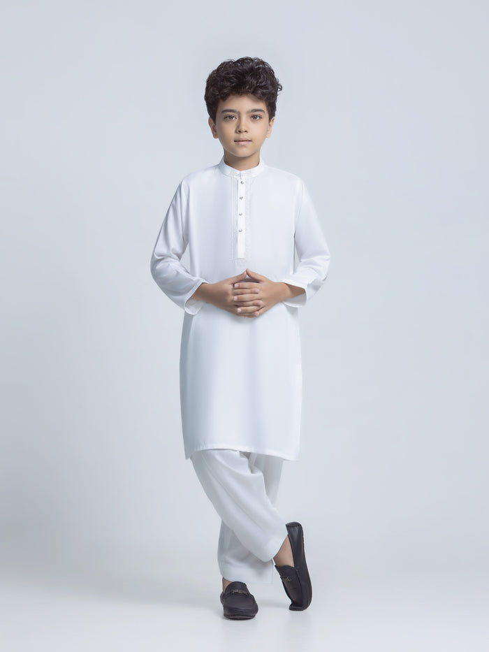 Embroidered Dobby Shalwar Kameez
