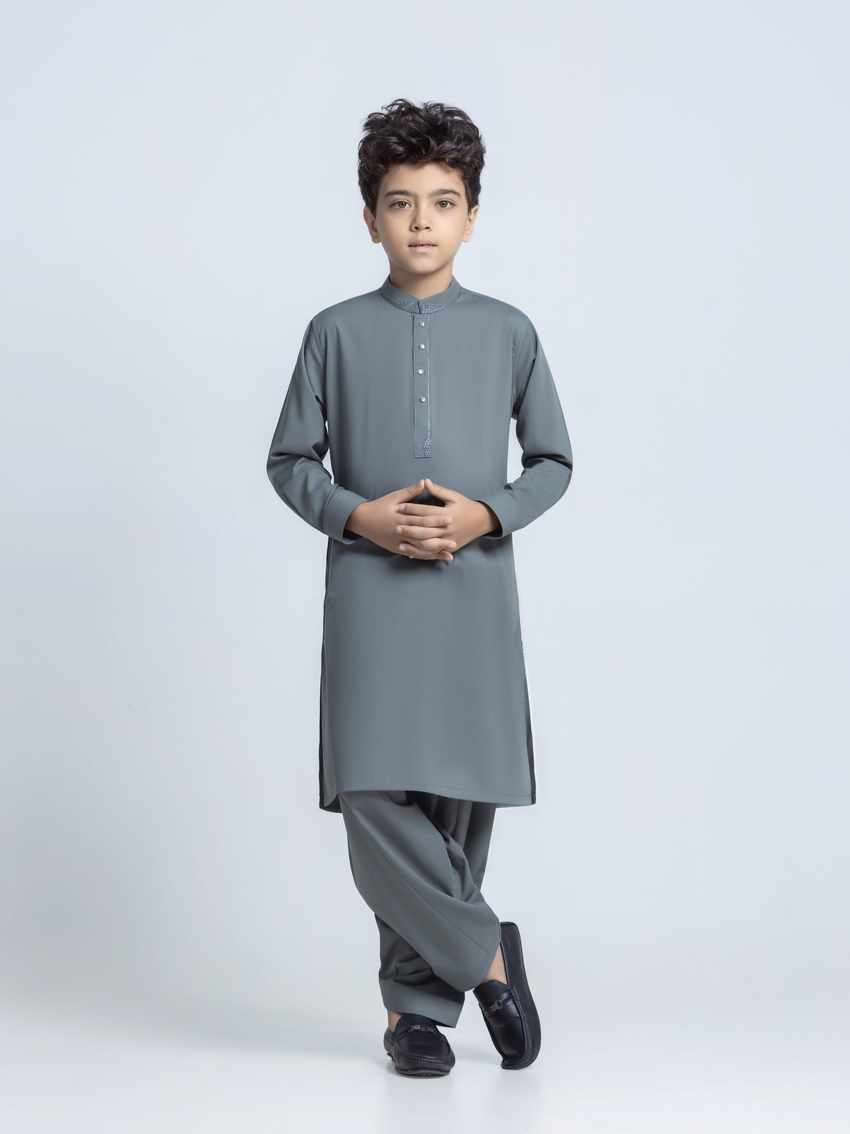 Embroidered Blended Shalwar Kameez - Ebtks6-4127
