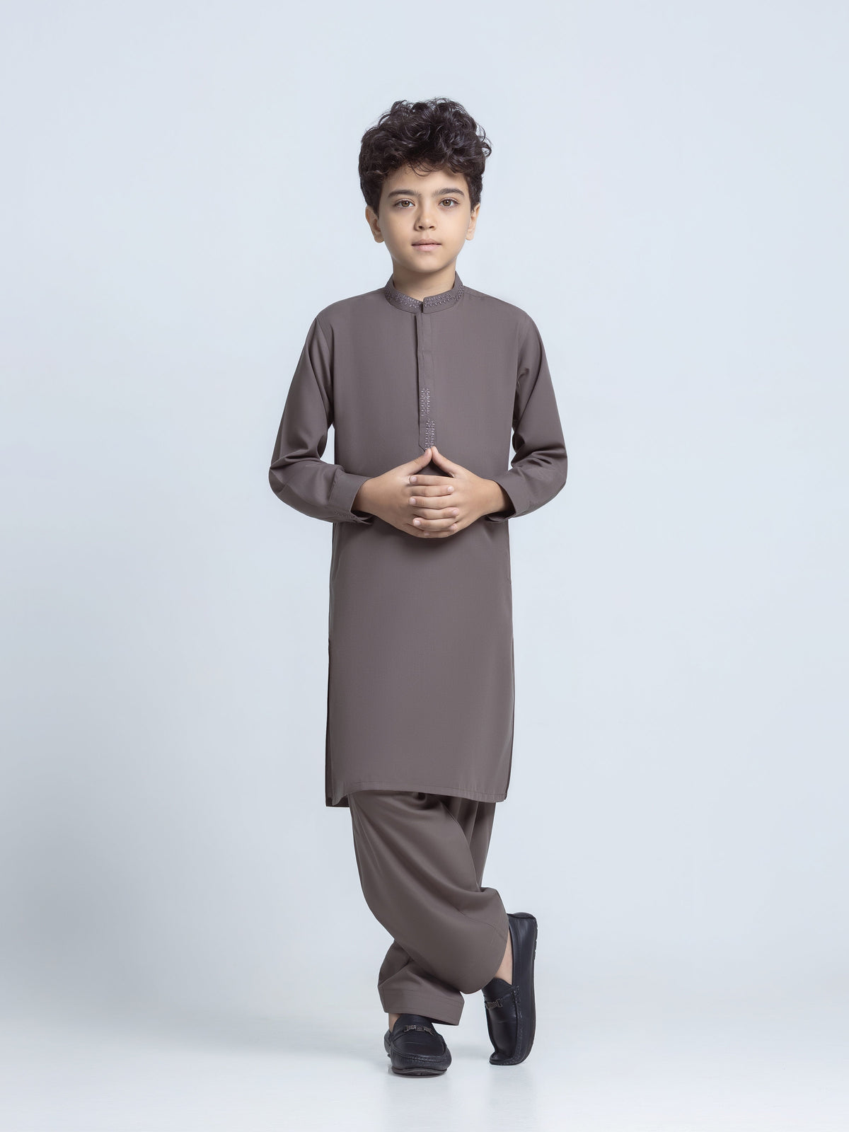 Embroidered Blended Shalwar Kameez - Ebtks6-4138