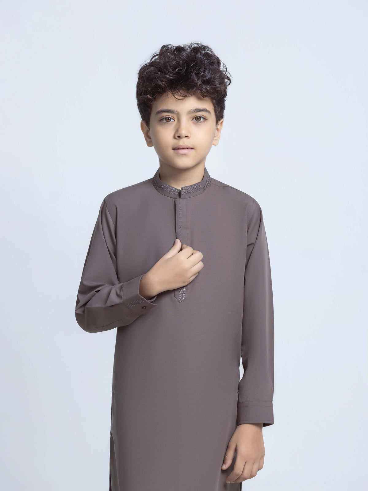 Embroidered Blended Shalwar Kameez - Ebtks6-4138