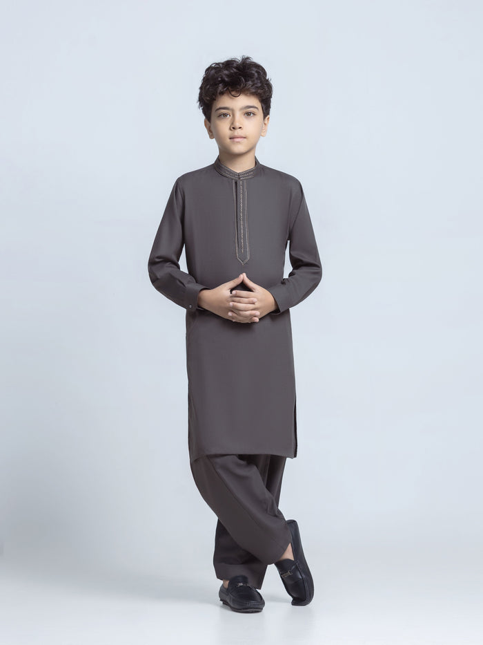Embroidered Dobby Shalwar Kameez
