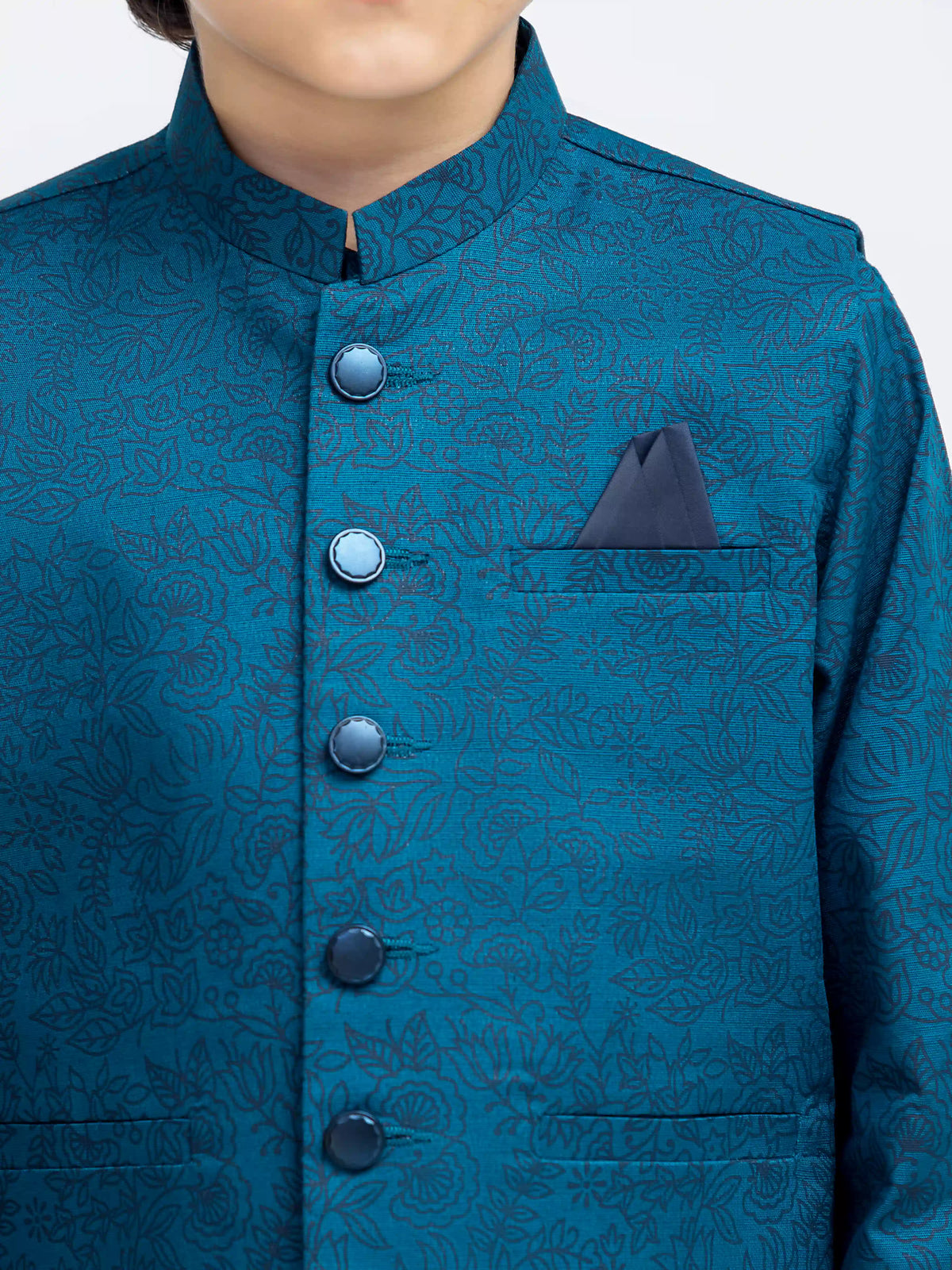 Khaddar Waistcoat Suit - Ecbtwcs5-068