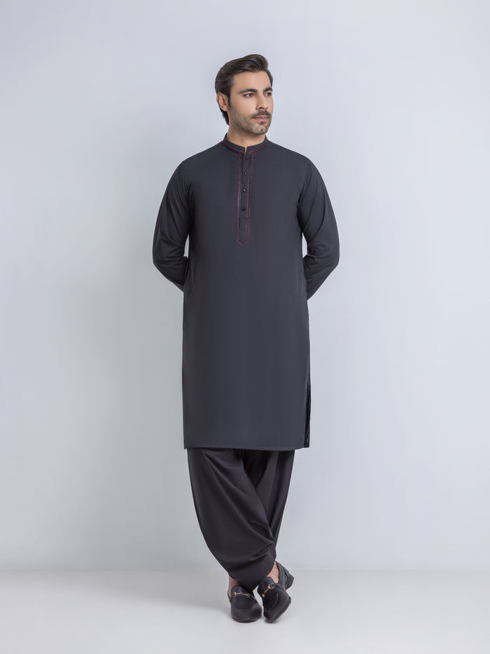 Embroidered Blended Shalwar Kameez - Emtks6-41273