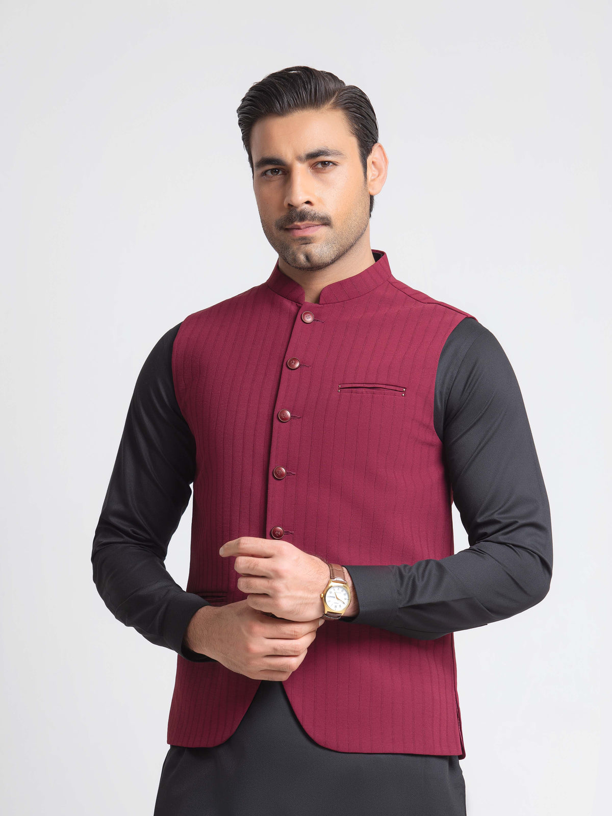 Plain Waistcoat - Emtwcp6-36008