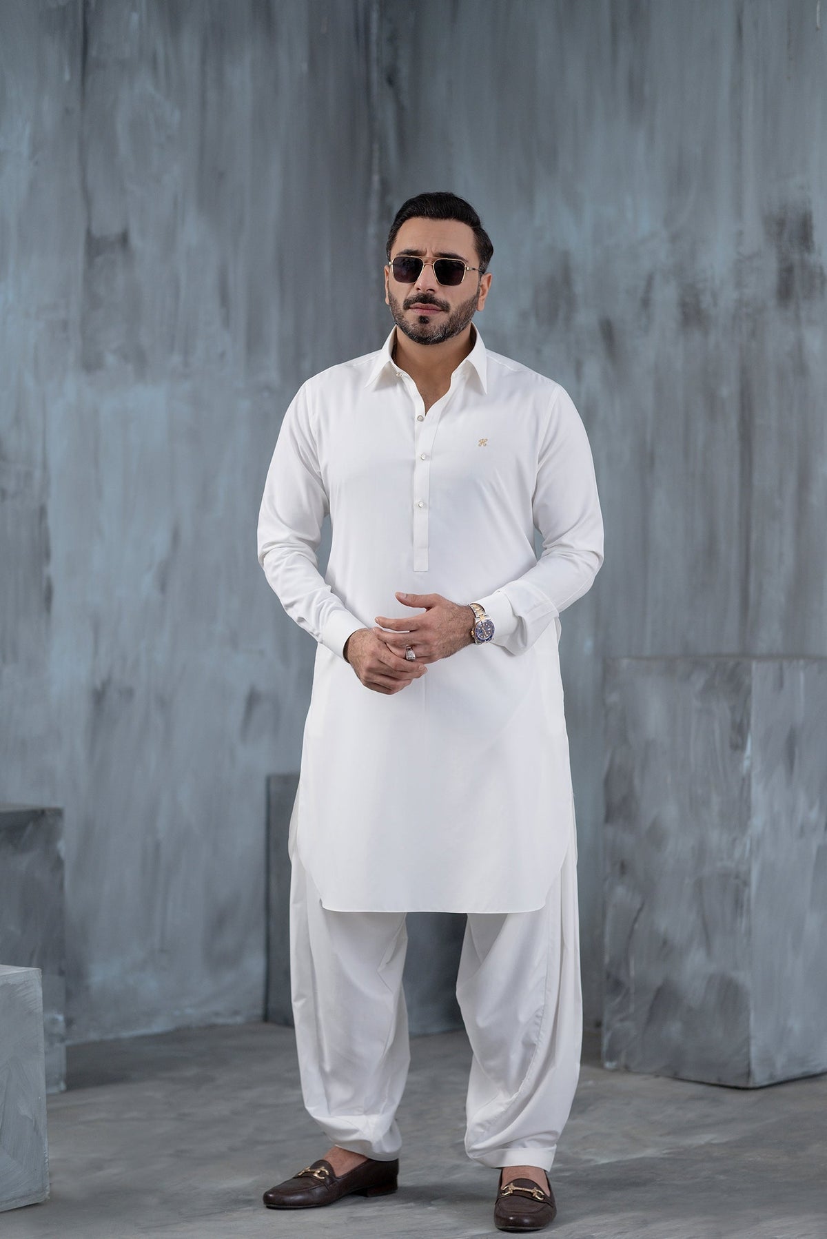White Wash N Wear Shalwar Kameez