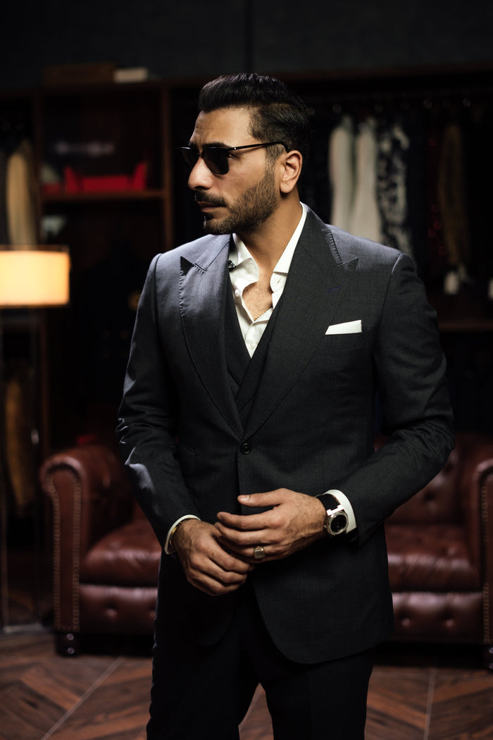 Charcoal Grey Italian Suit