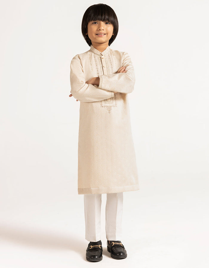 Ivory Boys Formal Kurta