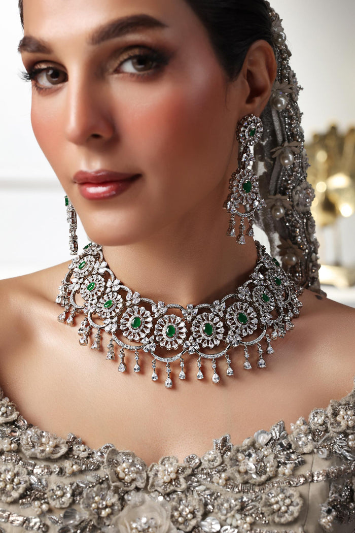 Sahiba Bridal Set Emerald