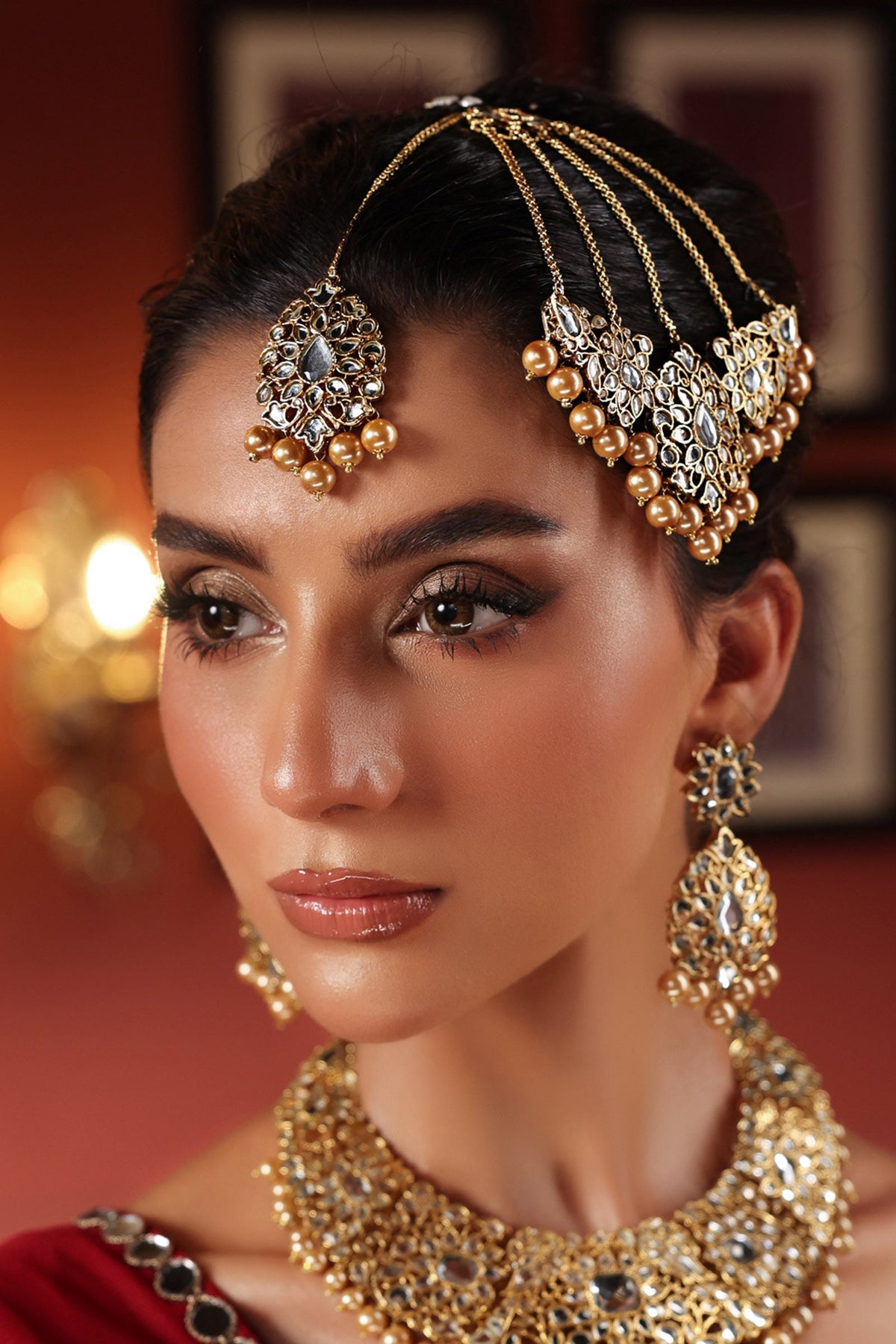 Mahraani Tikka Gold Pearl