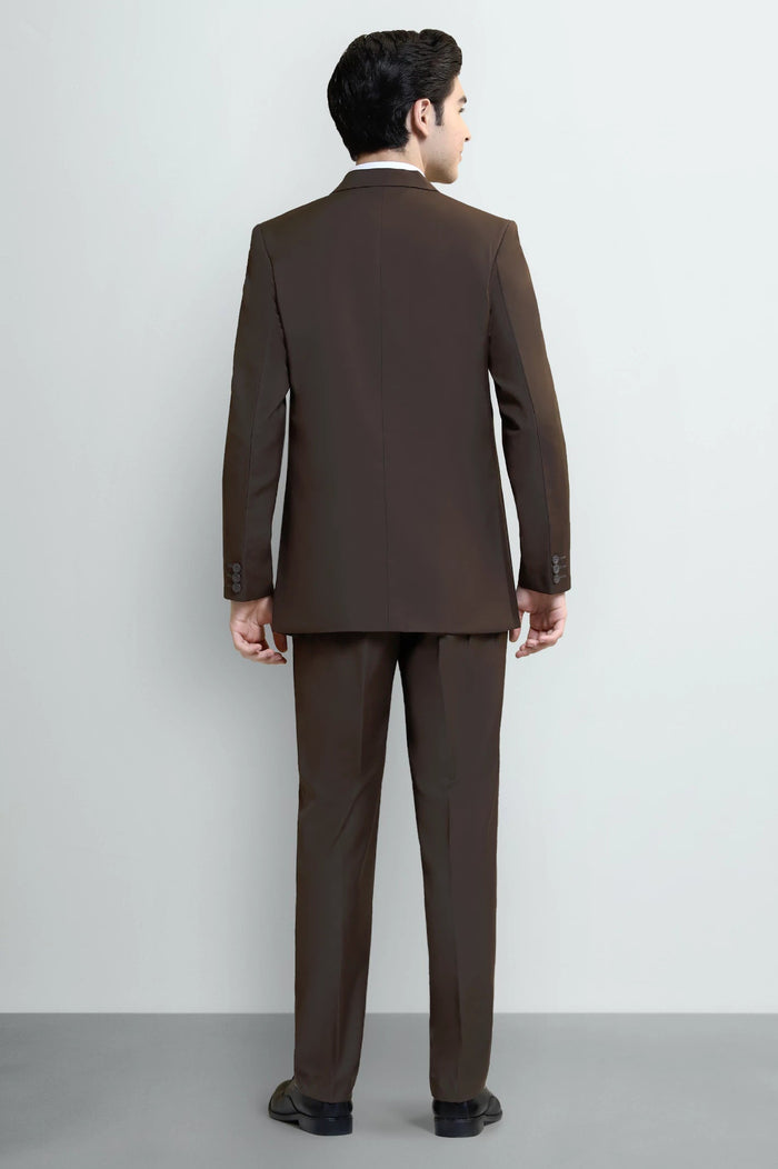 Brown Suiting for Boys