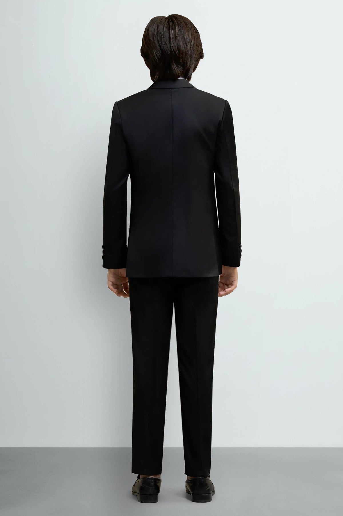 Black Suiting for Boys