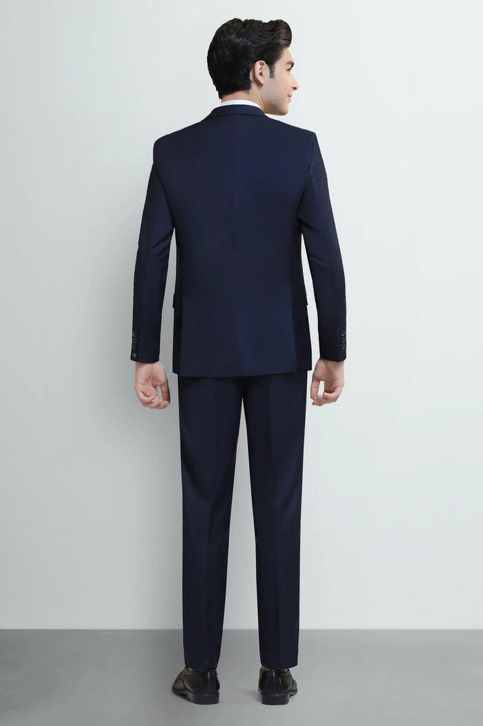 Navy Blue Suiting for Boys