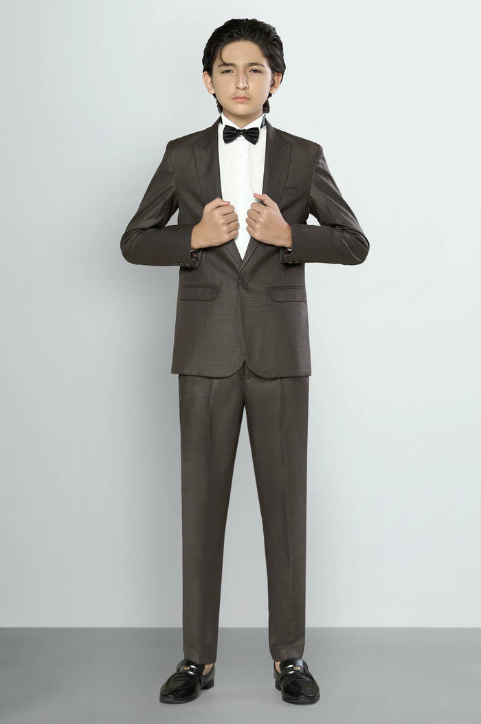 Brown Suiting for Boys
