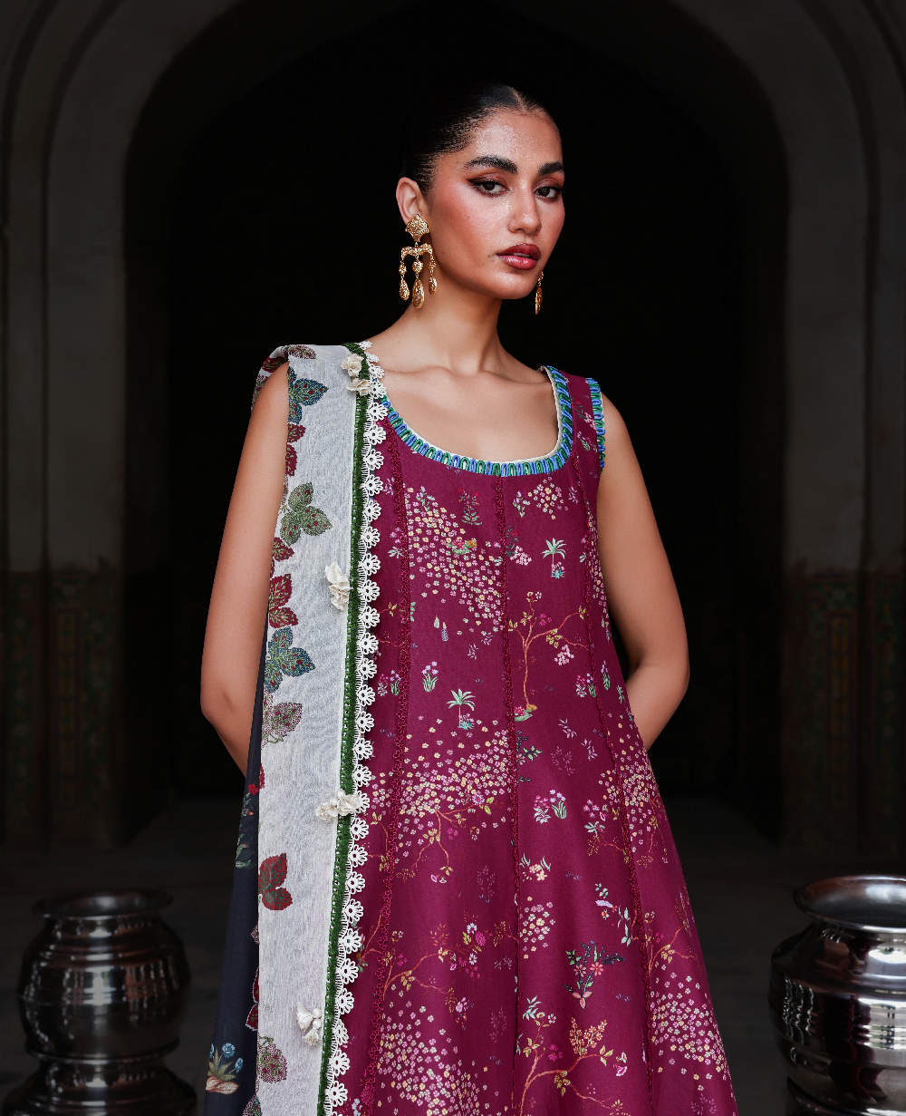 Mahru – 3 Piece Printed Lawn