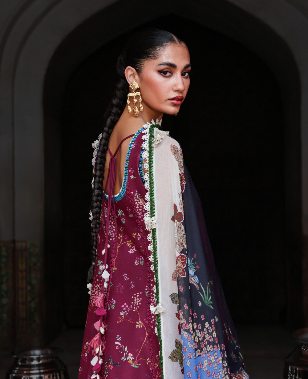 Mahru – 3 Piece Printed Lawn