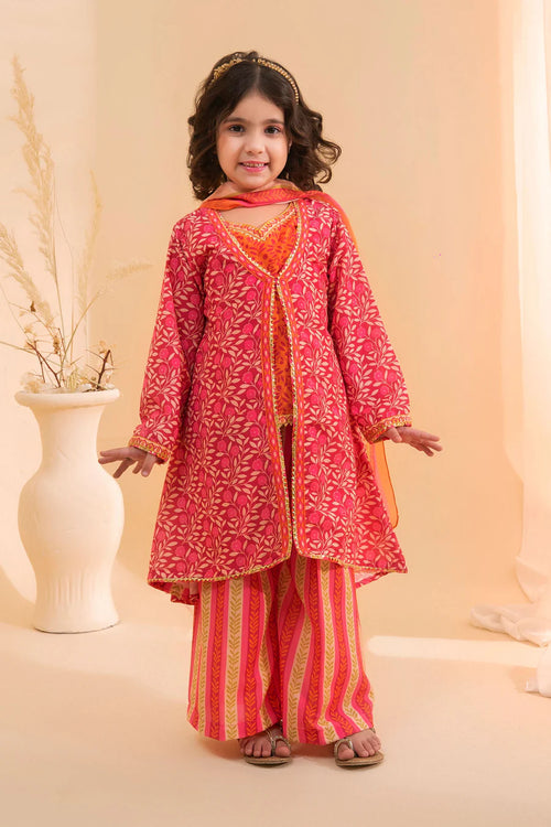 Poly Lawn Digital Printed 3 Pc Suit