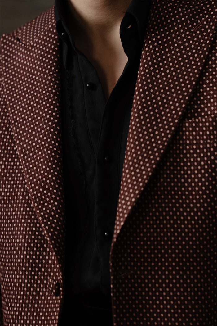 Burgundy Suit