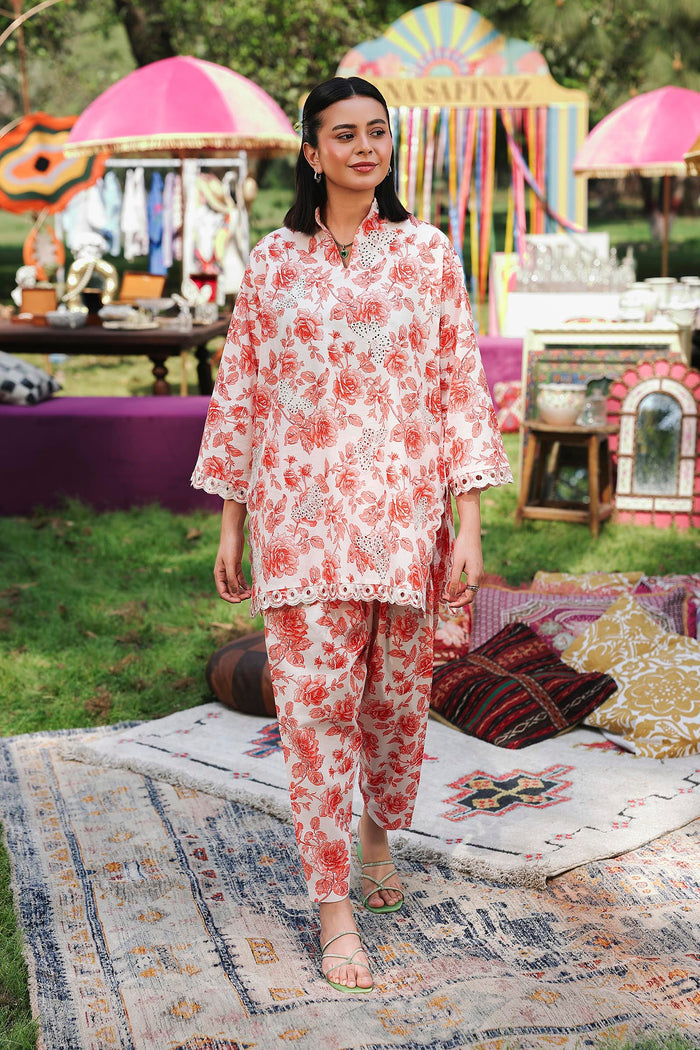Multi Printed Lawn Shirt + Shalwar