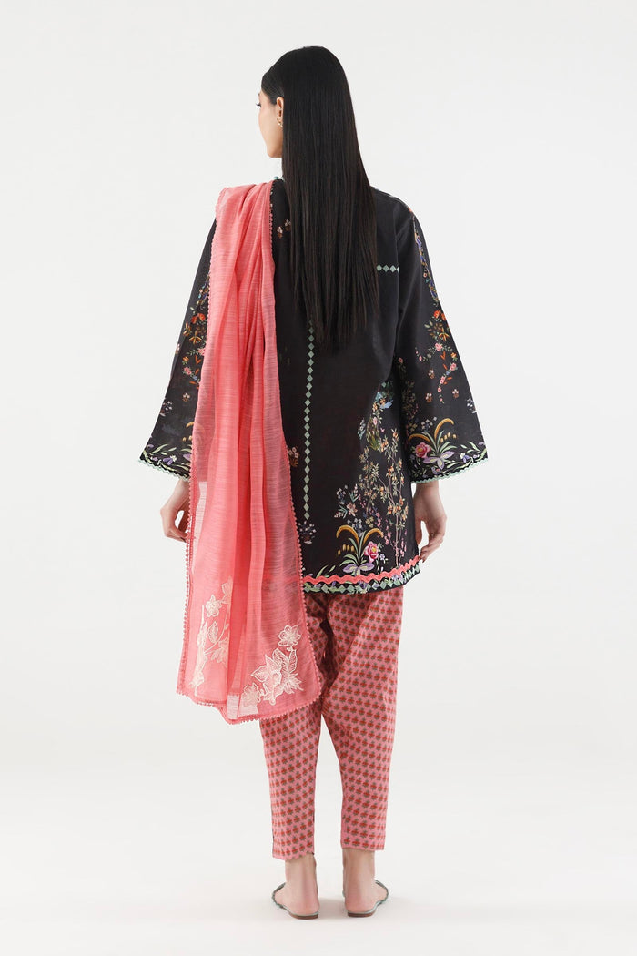 Multi Printed Cambric Suit