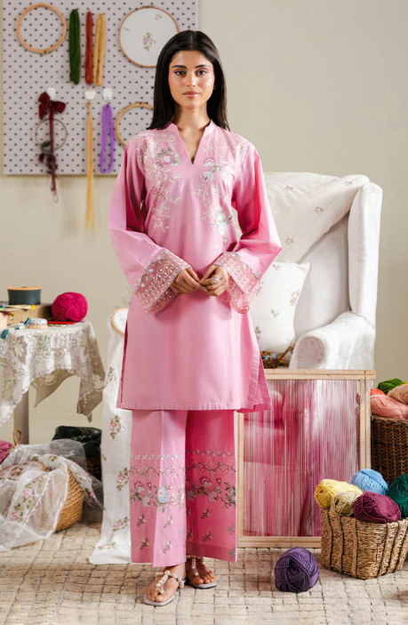 BLUSH THREAD-2PC (SHIRT & TROUSER)