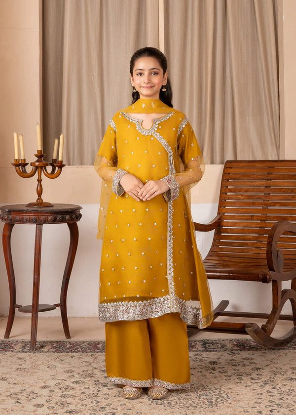 Khayat - Mustard Angrakha - Khayat Clothing