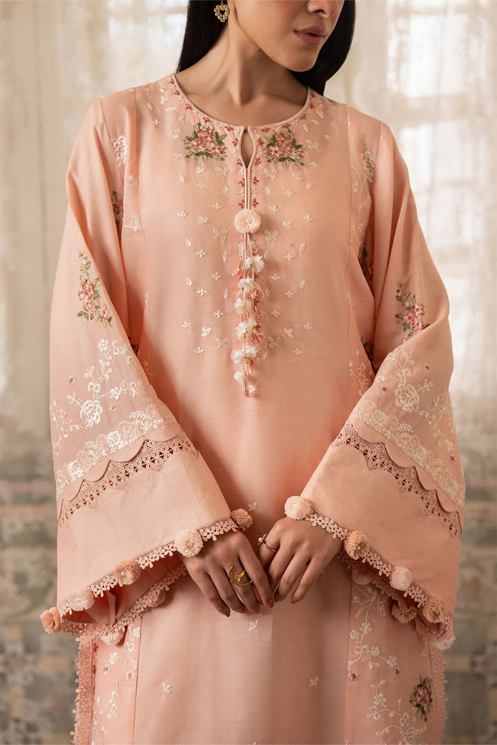 Petal Muse 3 Piece Embroidered Suit