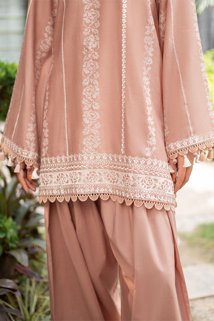 Rosette Haze 3 Piece Embroidered Suit