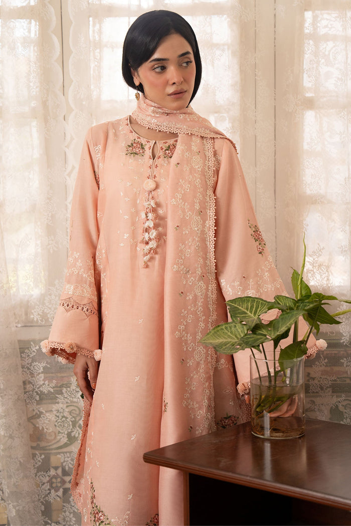 Petal Muse 3 Piece Embroidered Suit
