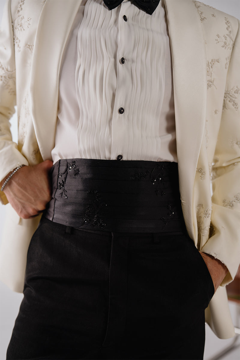 "perle" Tuxedo Suit