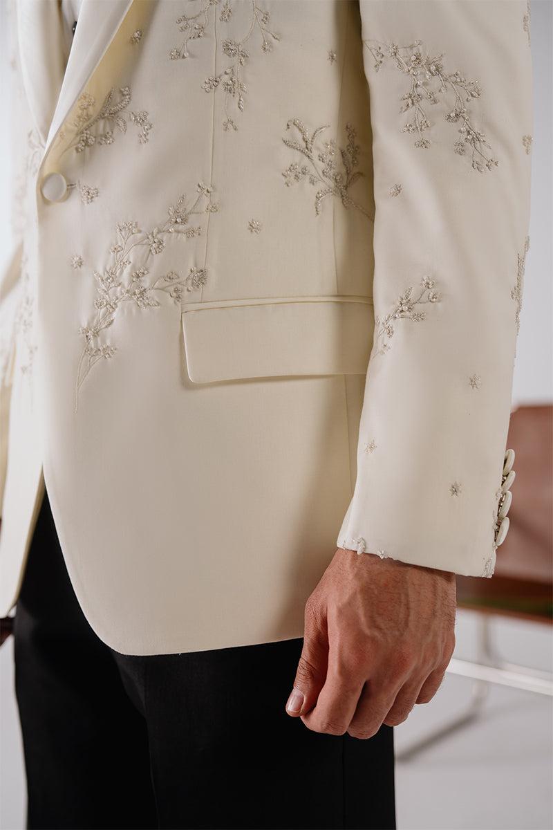 "perle" Tuxedo Suit