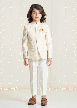 White Tila Prince Coat