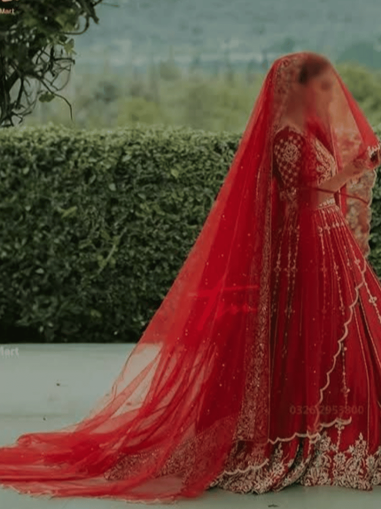 Nikkah Bridal Veil Dupatta